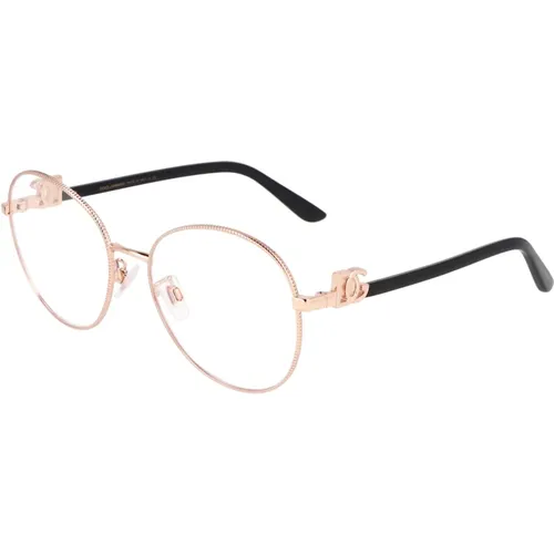 Runde Metallrahmen Brille , unisex, Größe: 54 MM - Dolce & Gabbana - Modalova