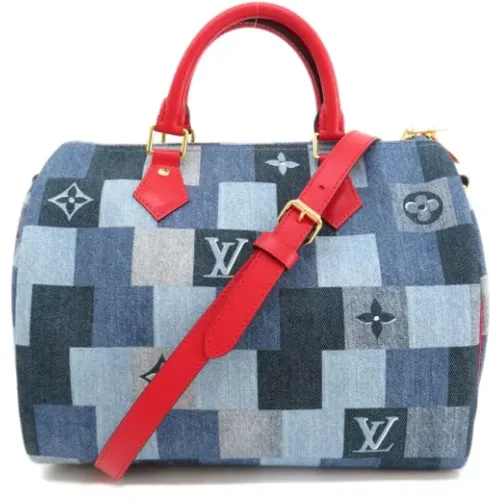 Pre-owned Canvas handbags , female, Sizes: ONE SIZE - Louis Vuitton Vintage - Modalova