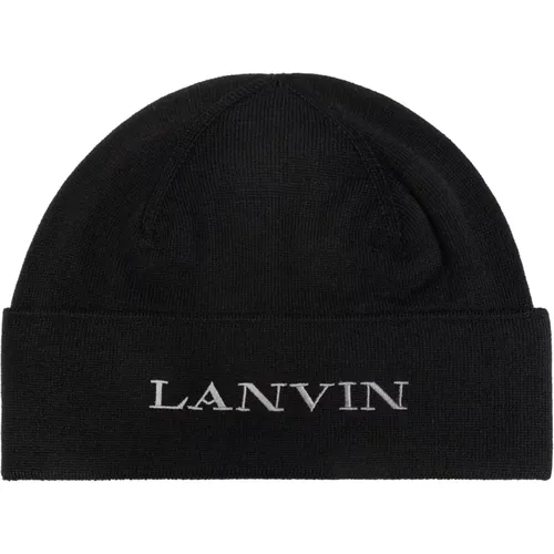 Kappe mit gesticktem Logo Lanvin - Lanvin - Modalova