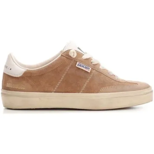 Soul Star Suede Sneakers Italy , male, Sizes: 6 UK, 5 UK, 10 UK, 9 UK, 8 UK, 3 UK, 7 UK - Golden Goose - Modalova