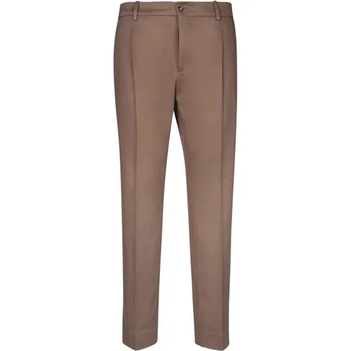 Mens Clothing Trousers Aw23 , male, Sizes: W34 - Dell'oglio - Modalova