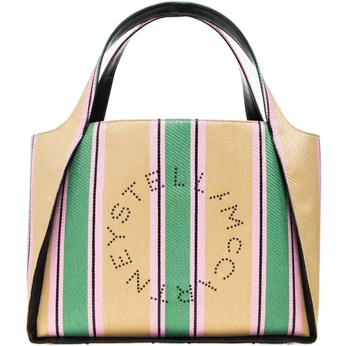 Logo Shopper Bag , female, Sizes: ONE SIZE - Stella Mccartney - Modalova