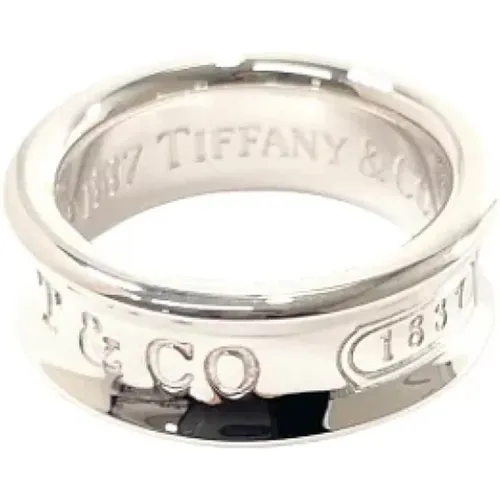 Pre-owned Silver rings , female, Sizes: ONE SIZE - Tiffany & Co. Pre-owned - Modalova