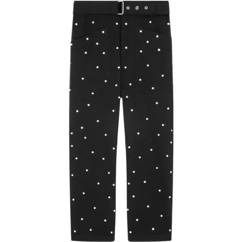 Unnie Stud Marmont Canvas Cotton Pants , female, Sizes: XS - Roseanna - Modalova