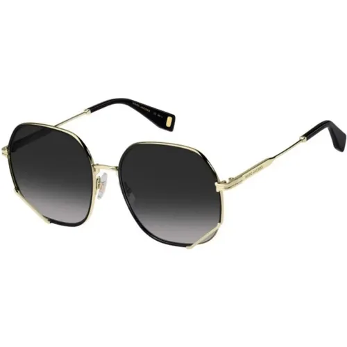 Goldene Sonnenbrille für Frauen - Marc Jacobs - Modalova