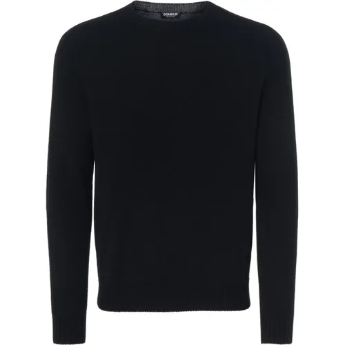 Wool Crewneck Sweater Regular Fit , male, Sizes: XL, L, M - Dondup - Modalova