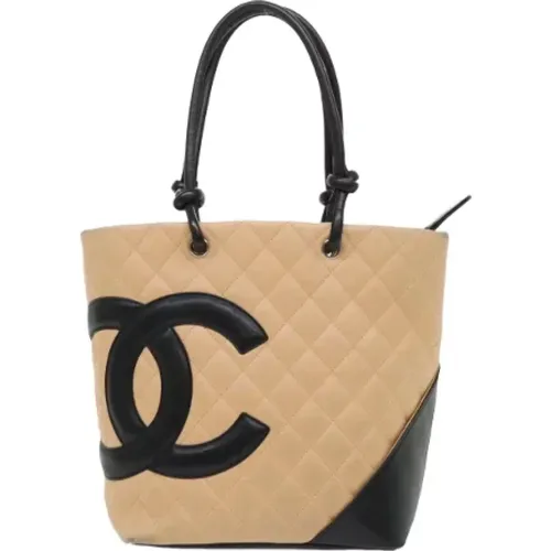 Leder Chanel Tote Tasche - Chanel Vintage - Modalova