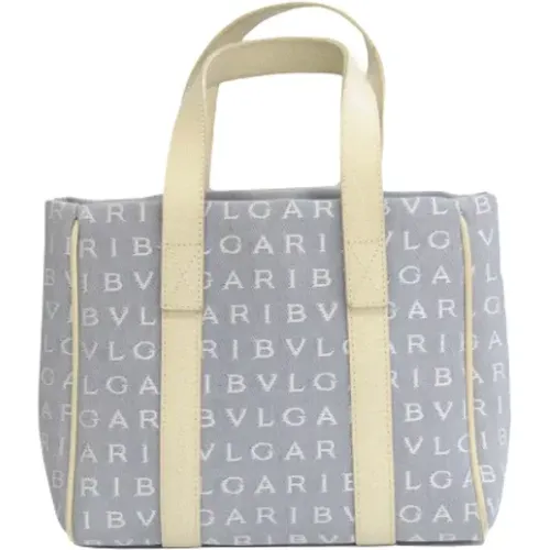 Canvas Bvlgari Bag , female, Sizes: ONE SIZE - Bvlgari Vintage - Modalova