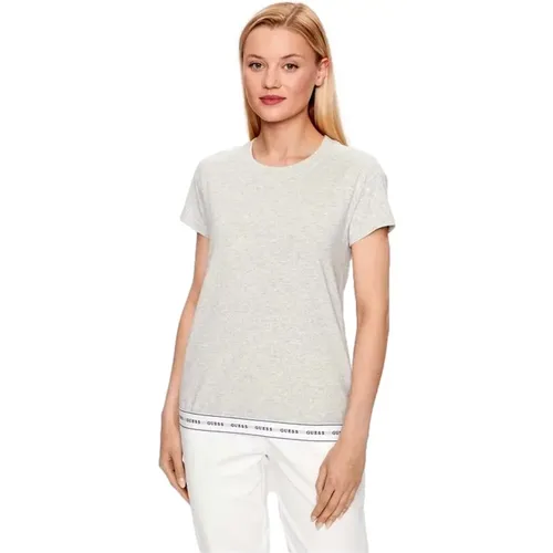 T-Shirt , Damen, Größe: M - Guess - Modalova