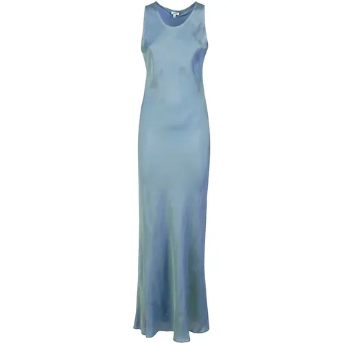 Klares Blaues Kleid , Damen, Größe: S - Aspesi - Modalova