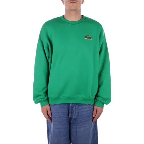 Live Logo Fronttasche Pullover , Herren, Größe: S - Lacoste - Modalova