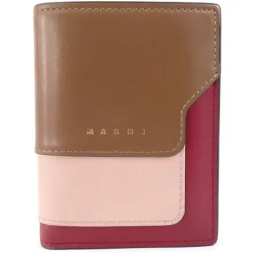 Pre-owned Leather wallets , female, Sizes: ONE SIZE - Marni Pre-owned - Modalova