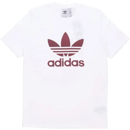 Klassisches Trefoil Tee Herren T-Shirt , Herren, Größe: XL - Adidas - Modalova