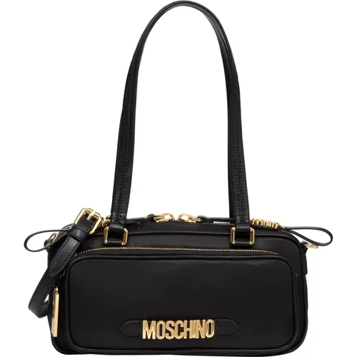 Adjustable Strap Shoulder Bag , female, Sizes: ONE SIZE - Moschino - Modalova
