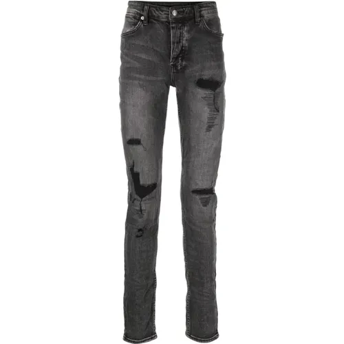 Schwarze Skinny Jeans für Männer , Herren, Größe: W32 - Ksubi - Modalova