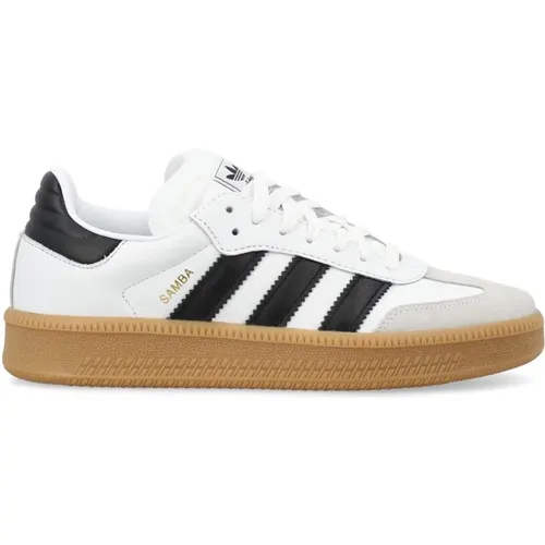 Samba XLG Leder Sneakers , Herren, Größe: 41 1/2 EU - Adidas - Modalova