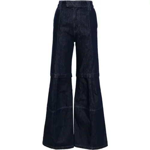 Blaue Denim Hose , Damen, Größe: W24 - DARKPARK - Modalova