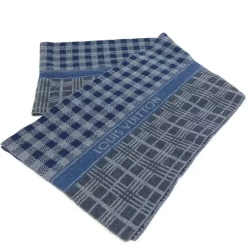 Pre-owned Wool scarves , male, Sizes: ONE SIZE - Louis Vuitton Vintage - Modalova