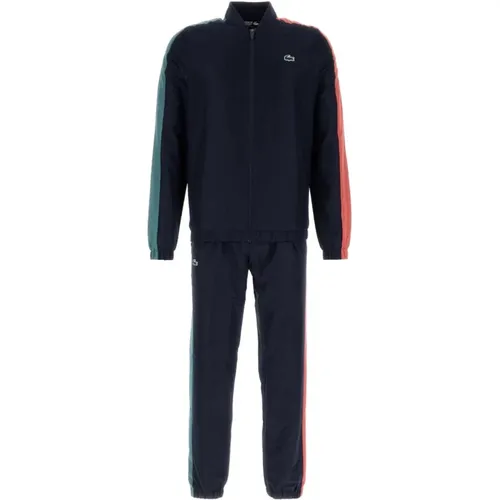 Stylischer Navy Polyester Tracksuit , Herren, Größe: L - Lacoste - Modalova