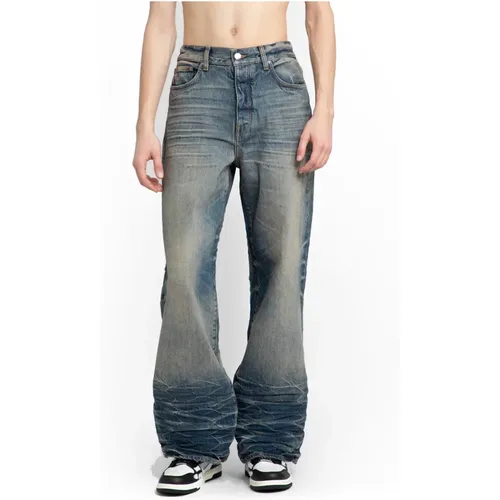 Vintage Indigo Baggy Jeans , Herren, Größe: W29 - Amiri - Modalova