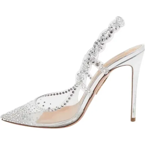 Pre-owned Plastic heels , female, Sizes: 4 UK - Aquazzura Pre-owned - Modalova