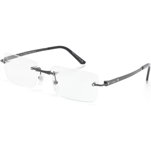 Ct0511O 004 Optical Frame , male, Sizes: 55 MM - Cartier - Modalova