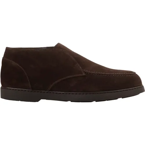 Suede Slip-On Ankle Boots , male, Sizes: 11 UK, 8 1/2 UK, 7 1/2 UK, 10 UK, 7 UK, 6 UK, 9 1/2 UK, 9 UK - Doucal's - Modalova