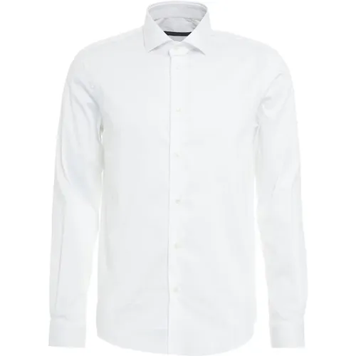 Weißes Herrenhemd Ss24 , Herren, Größe: 2XL - Brian Dales - Modalova