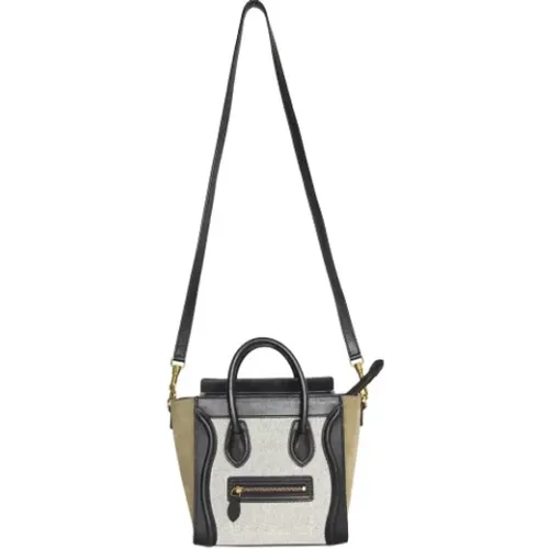 Pre-owned Canvas celine-bags , female, Sizes: ONE SIZE - Celine Vintage - Modalova