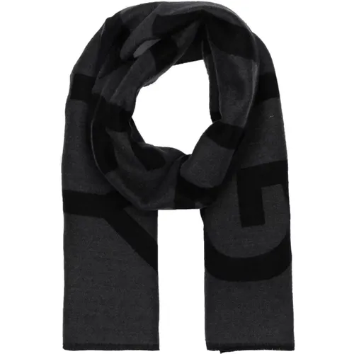 Wool Scarf with Logo Detail , male, Sizes: ONE SIZE - Givenchy - Modalova