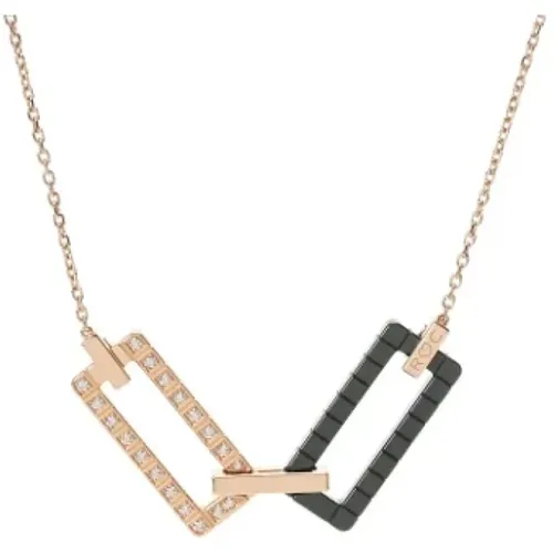 Pre-owned Rose Gold necklaces , female, Sizes: ONE SIZE - Chopard Pre-owned - Modalova