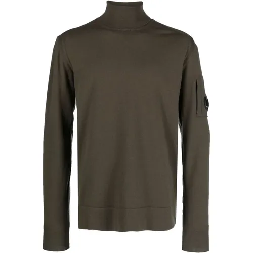 Turtle neck sweater , male, Sizes: M, 2XL, 3XL - C.P. Company - Modalova