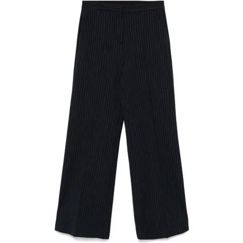 Wide Trousers Aw24 , female, Sizes: M, L, XS, S - Calvin Klein - Modalova