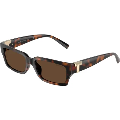 Havana Sunglasses Tf4226U Style , female, Sizes: 56 MM - Tiffany - Modalova