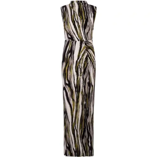 Zebra Mist Apollo Maxi Dress , female, Sizes: S, XS - Diane Von Furstenberg - Modalova