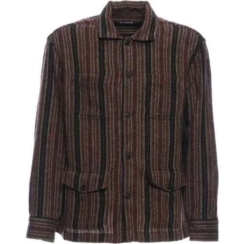 Stylish Shirt Gpl87 , male, Sizes: L - Salvatore Piccolo - Modalova