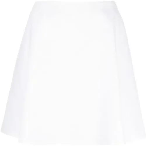 Weißer Glänzender Stuoia Rock,Short Skirts - Genny - Modalova