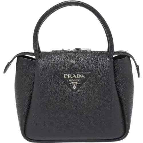 Pre-owned Leather prada-bags , female, Sizes: ONE SIZE - Prada Vintage - Modalova