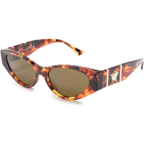 Ve4454 543773 Sunglasses , female, Sizes: 55 MM - Versace - Modalova