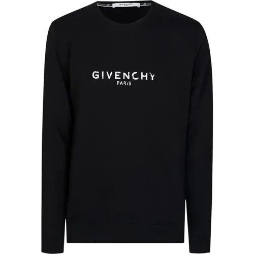 Vintage Signature Broken Logo Sweatshirt , male, Sizes: XS - Givenchy - Modalova