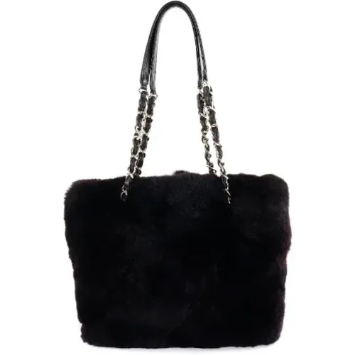 Pre-owned Fur Chanel Shoulder Bag , female, Sizes: ONE SIZE - Chanel Vintage - Modalova