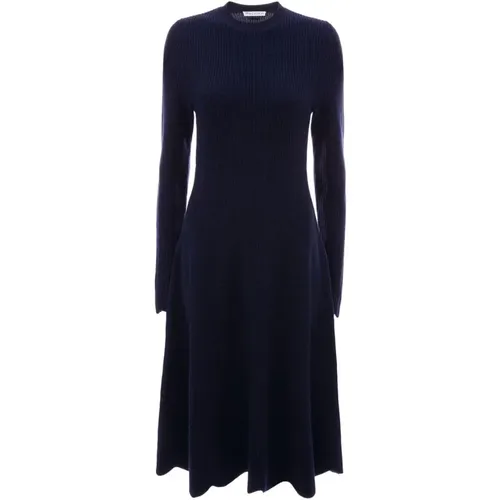 Wool Long Sleeve Dress , female, Sizes: M - JW Anderson - Modalova