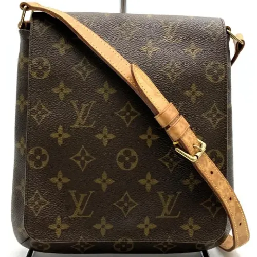 Pre-owned Canvas shoulder-bags , female, Sizes: ONE SIZE - Louis Vuitton Vintage - Modalova