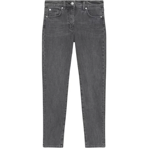 Verblasste Slim Fit High Waist Jeans , Damen, Größe: W29 - IRO - Modalova