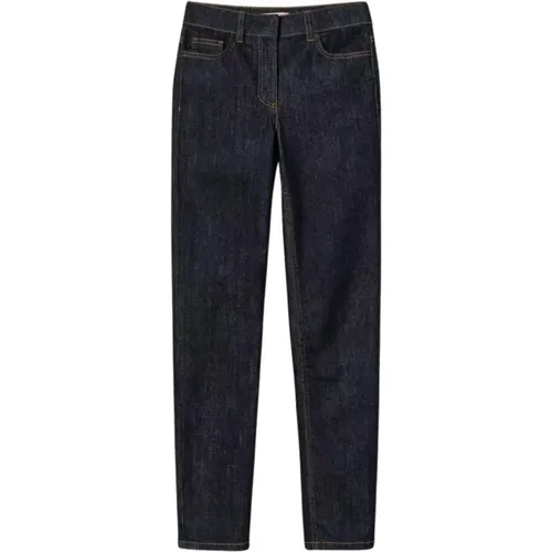 Skinny Jeans in Dark Denim , female, Sizes: W28, W30, W26, W27 - Twinset - Modalova