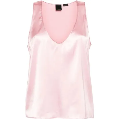 Fumo Marzemino Stylish Top , female, Sizes: XS, M, S, 2XS - pinko - Modalova