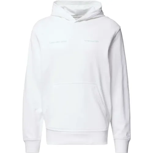 Sweatshirt Big Box Logo Hoodie , Herren, Größe: XL - Calvin Klein Jeans - Modalova