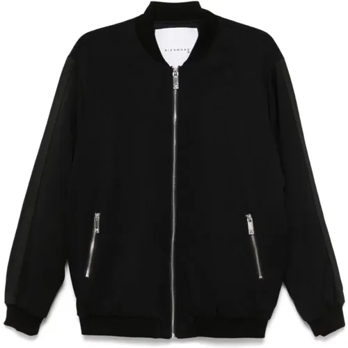 Padded Baseball Jacket , male, Sizes: L, M, S - John Richmond - Modalova