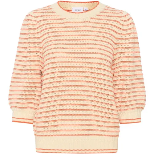 Delicesz Tigerlily Knit Sweater , female, Sizes: M, 2XL, XL, XS - Saint Tropez - Modalova