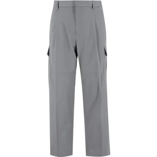 Refined Cargo Trousers with Functional Pockets , male, Sizes: XL, L, 2XL - Brioni - Modalova
